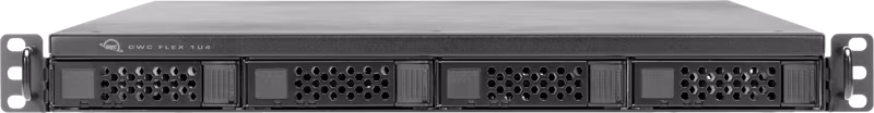 OWC Flex 1U4 Rackmount Thunderbolt x 4 Drives + PCIe Slot (Softraid for Mac/PC Incl) 32TB (4x8TB)