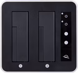 OWC Drive Dock with USB-C (USB 3.1 Gen 2) Dual Drive Bay Solution
