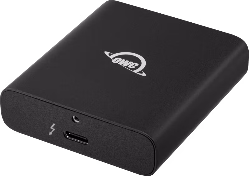 OWC Adapter - Thunderbolt 3 to High Performance Dual Display Port 4K/5K/8K Adapter