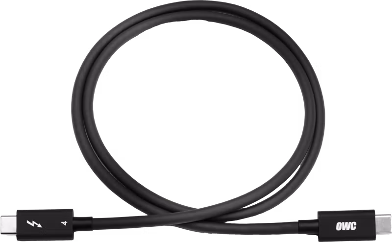 OWC Cable Thunderbolt - Universal + Full Capability f. all TB 3/4/USB-C/USB4 devices (240W) 2.0M
