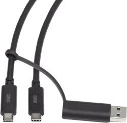 OWC USB-C to C & A with Tethered USB-A adapter 0.6 Meter