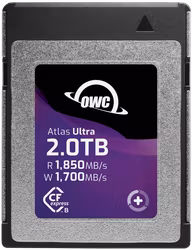 OWC CFexpress Atlas Ultra R1850/W1700 (Type B) 2TB