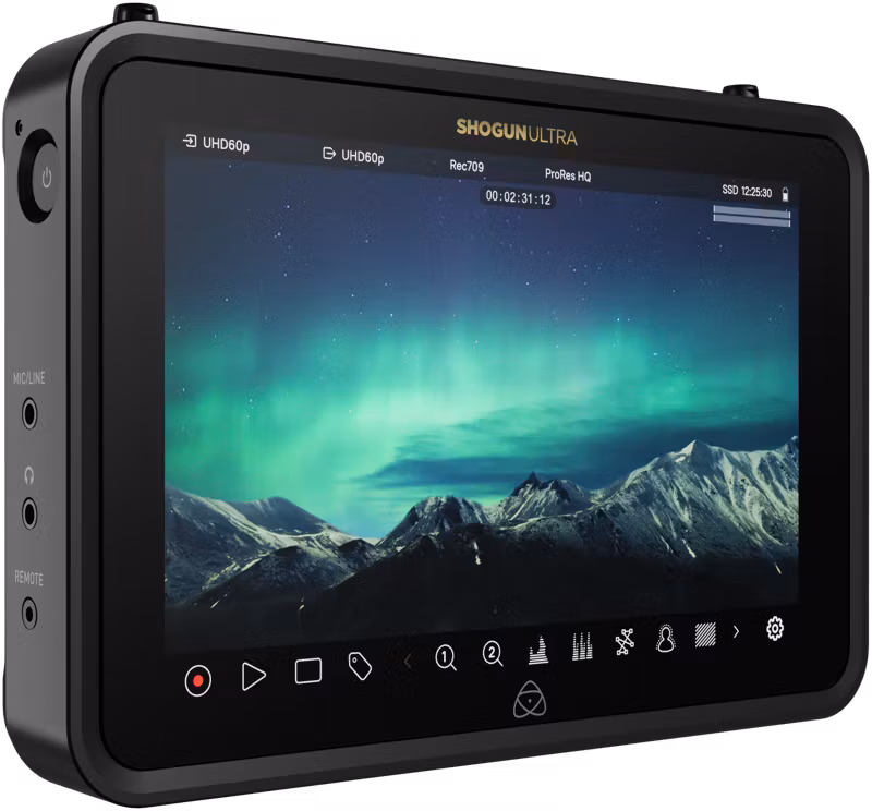 Atomos SHOGUN ULTRA 7-inch HDR Monitor-Recorder 8K RAW