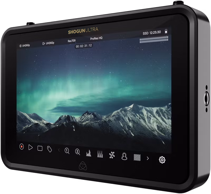 Atomos SHOGUN ULTRA 7-inch HDR Monitor-Recorder 8K RAW