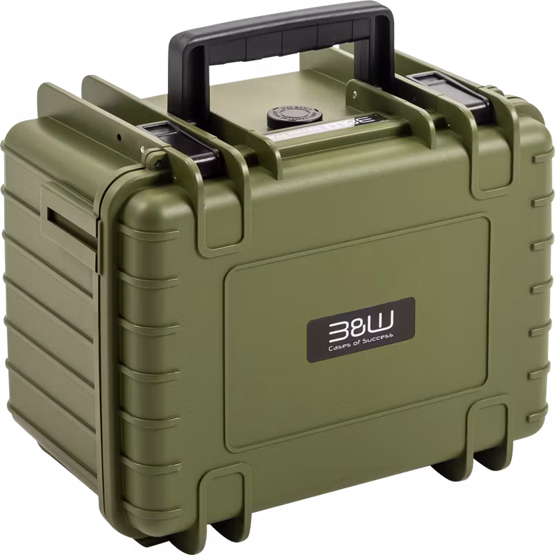 BW Outdoor Cases Type 2000 / Bronze green (pre-cut foam)