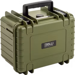 BW Outdoor Cases Type 2000 / Bronze green (pre-cut foam)