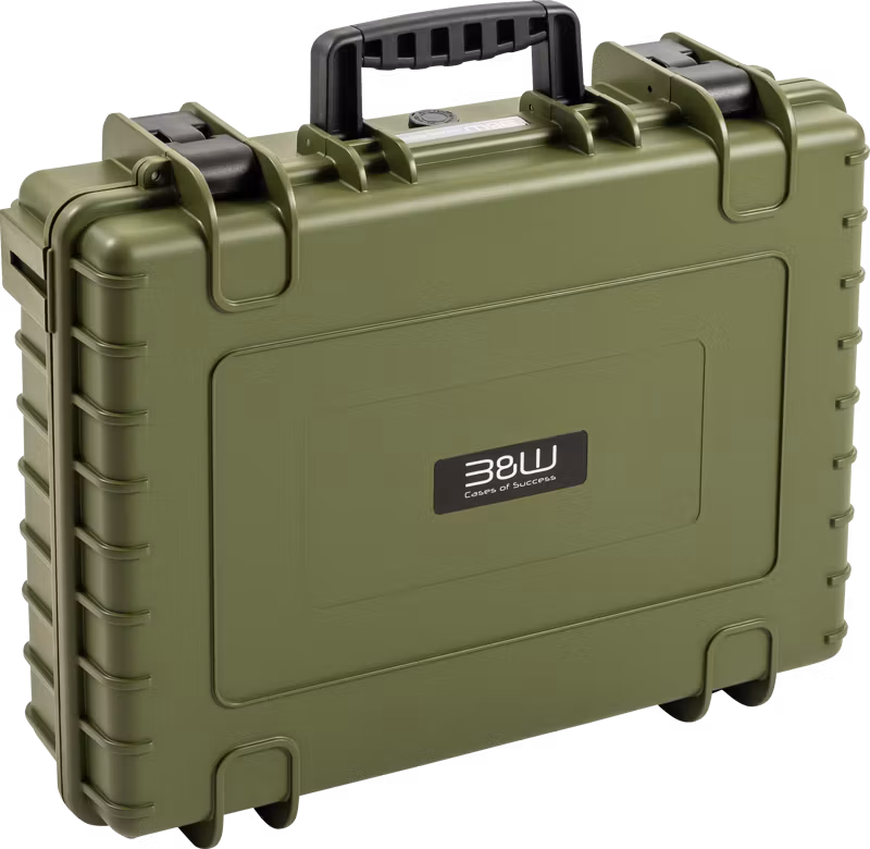 BW Outdoor Cases Type 6040 / Bronze green (pre-cut foam)