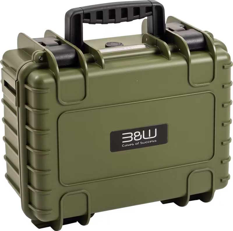 BW Outdoor Cases Type 3000 / Bronze green (divider system)