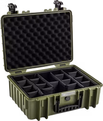 BW Outdoor Cases Type 5000 / Bronze green (divider system)