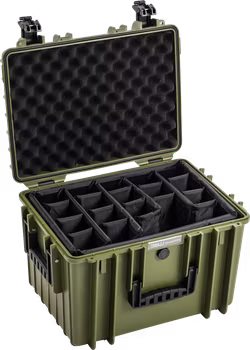 BW Outdoor Cases Type 5500 / Bronze green (divider system)