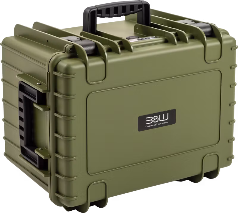 BW Outdoor Cases Type 5500 / Bronze green (divider system)