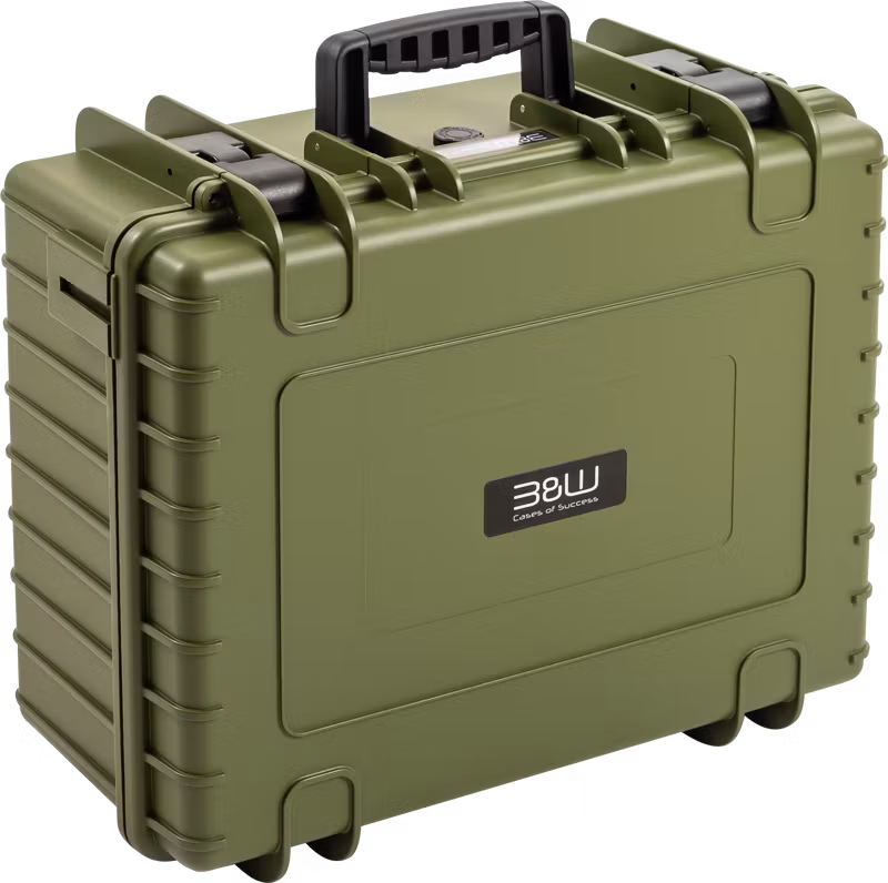 BW Outdoor Cases Type 6000 / Bronze green (divider system)