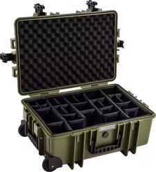 BW Outdoor Cases Type 6700 / Bronze green (divider system)