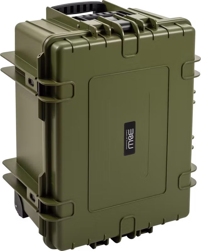 BW Outdoor Cases Type 6800 / Bronze green (divider system)