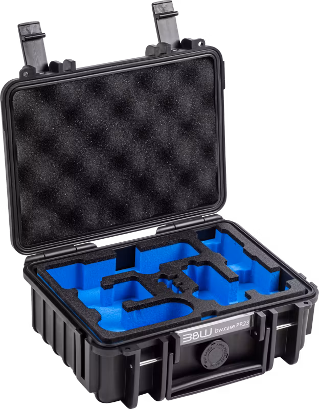BW Outdoor Case Type 500 for DJI Osmo Pocket 3 Creator Combo, Black
