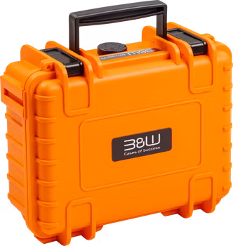 BW Outdoor Case Type 500 for DJI Osmo Pocket 3 Creator Combo, Orange
