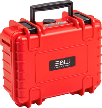 BW Outdoor Case Type 500 for DJI Osmo Pocket 3 Creator Combo, Red