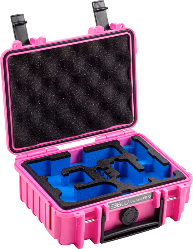 BW Outdoor Case Type 500 for DJI Osmo Pocket 3 Creator Combo, Pink