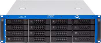 OWC Jupiter NAS Kore 3U HDD 2U rack, 16 DrivesMini-SAS HD for Callisto NAS Expansion Solution, 128TB
