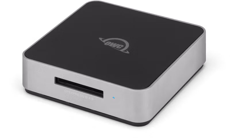 OWC Cardreader Atlas CFexpress 4.0 Type B with USB4, Thunderbolt 4 and USB-C