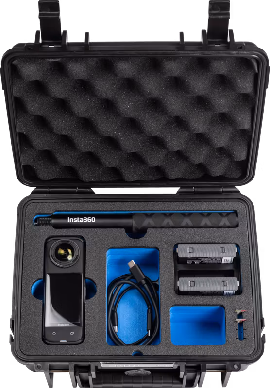 BW Outdoor Cases Type 1000 for Insta360 X4, black
