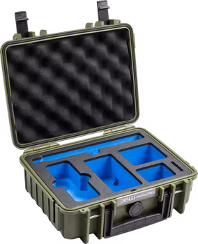 BW Outdoor Cases Type 1000 for Insta360 X4, bronze green
