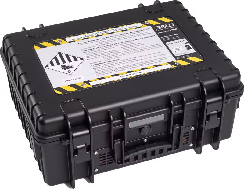 BW Outdoor Battery.case 908.8. Transport & Storage of defective lithium batteries, black
