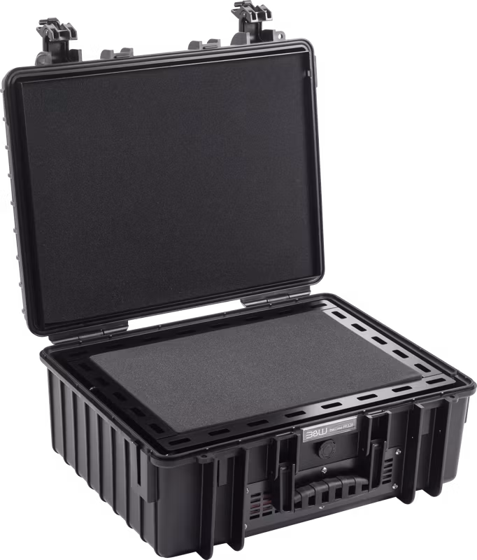 BW Outdoor Battery.case 908.8. Transport & Storage of defective lithium batteries, black