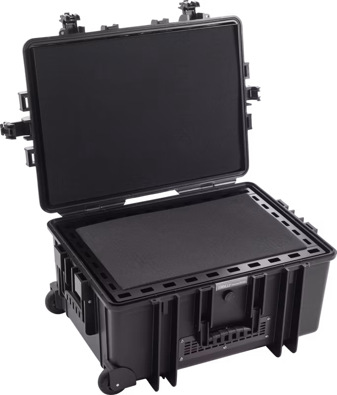 BW Outdoor Battery.case 908.16. Transport & Storage of defective lithium batteries, black