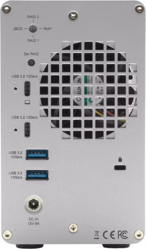 OWC Mercury Elite Pro Dual with 3-Port USB Hub Storage Solution 48TB