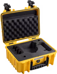 BW Outdoor Cases Type 3000/PP.117 for DJI Flip, Yellow