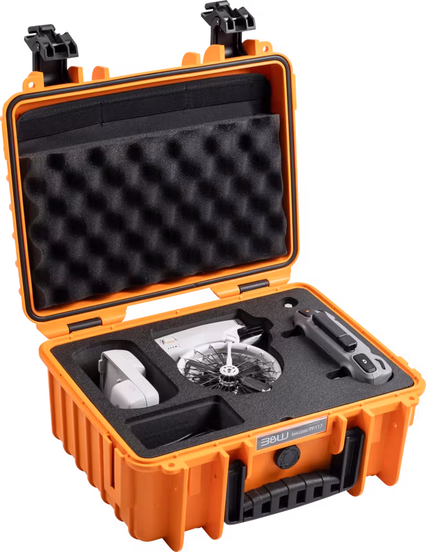 BW Outdoor Cases Type 3000/PP.117 for DJI Flip, Orange