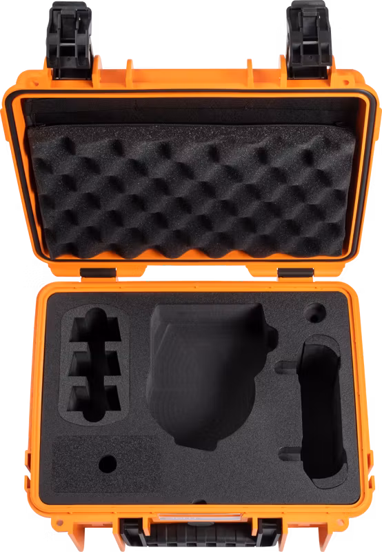 BW Outdoor Cases Type 3000/PP.117 for DJI Flip, Orange