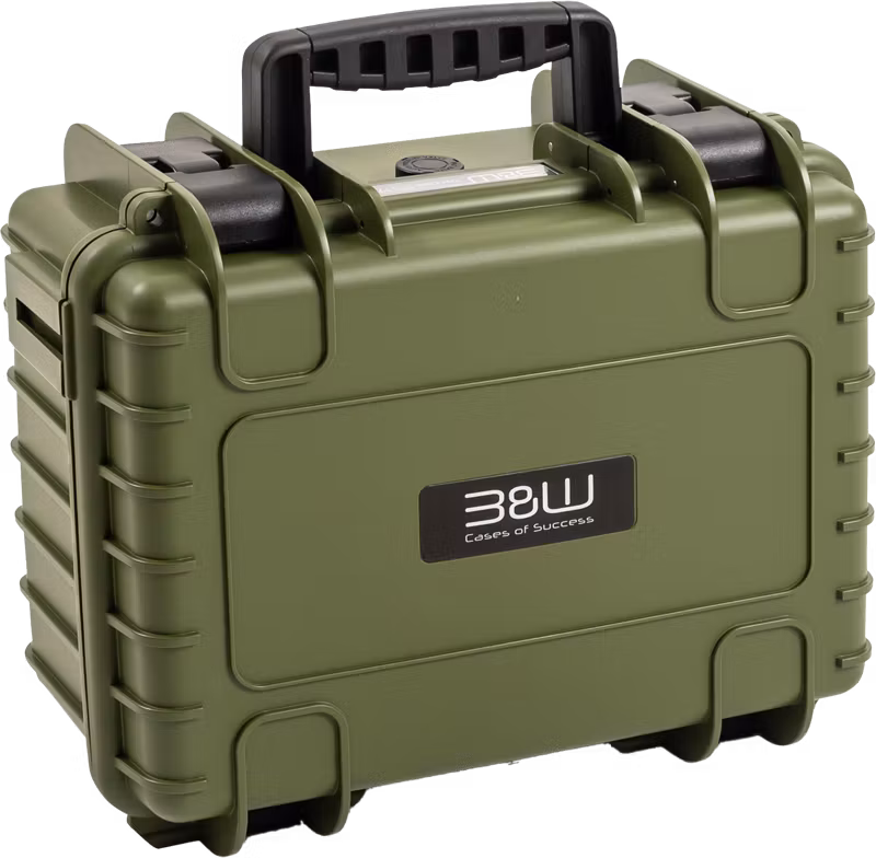 BW Outdoor Cases Type 3000/PP.117 for DJI Flip, Bronze Green