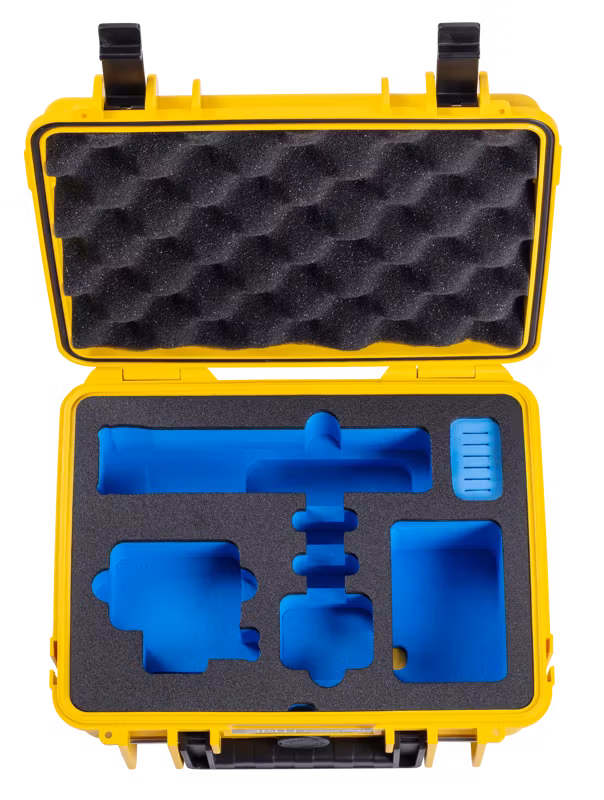 BW Outdoor Action Case Type PP.41 I for GoPro HERO 13 (fits GoPro 9-13), yellow