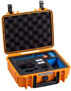 BW Outdoor Action Case Type PP.41 I for GoPro HERO 13 (fits GoPro 9-13), orange