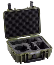 BW Outdoor Action Case Type PP.41 I for GoPro HERO 13AP (fits GoPro 9-13AP), bronze green