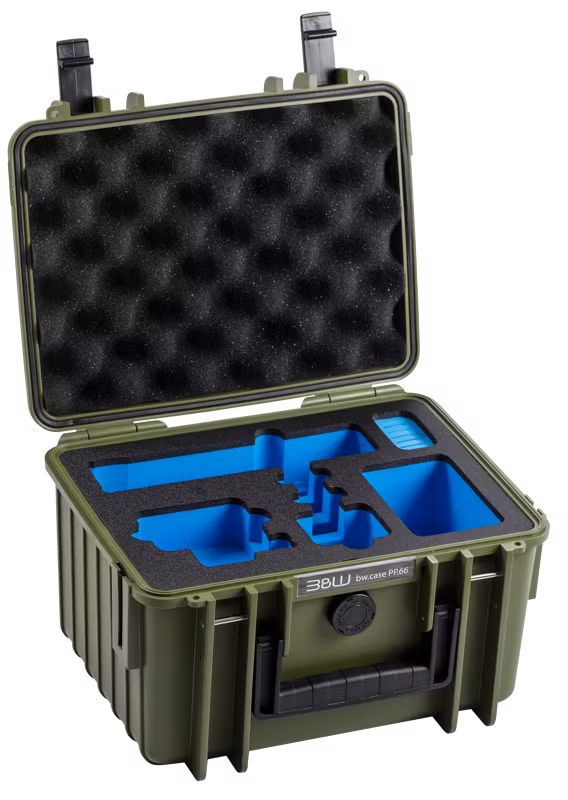 BW Outdoor Action Case Type PP.66 I for GoPro HERO 13 (fits GoPro 9-13), bronze green