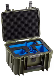 BW Outdoor Action Case Type PP.66 I for GoPro HERO 13 (fits GoPro 9-13), bronze green