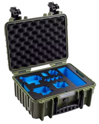 BW Outdoor Action Case Type PP.117 I for GoPro HERO 13 (fits GoPro 9-13), bronze green
