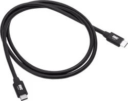 OWC Cable Thunderbolt - Universal + Full Capability f. all TB 5/USB-C/USB4 devices (100W) 1.0M
