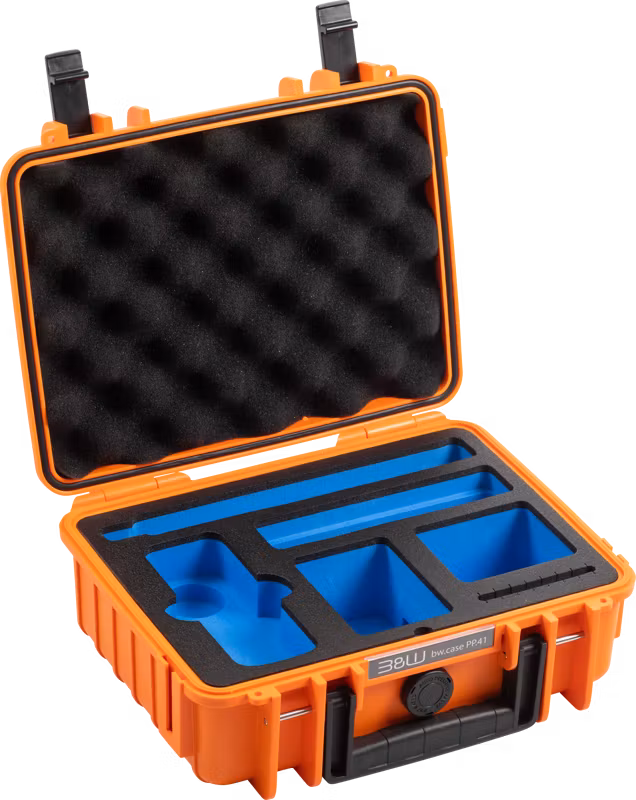 BW Outdoor Case Type 1000 for Insta360 X4 / Insta360 X5, orange