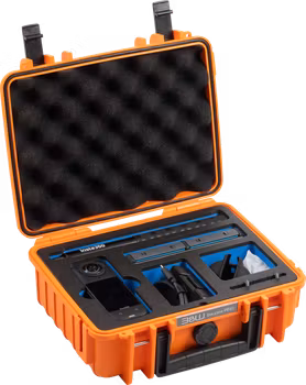 BW Outdoor Case Type 1000 for Insta360 X4 / Insta360 X5, orange