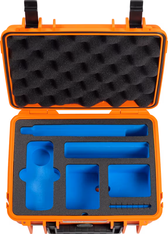 BW Outdoor Case Type 1000 for Insta360 X4 / Insta360 X5, orange
