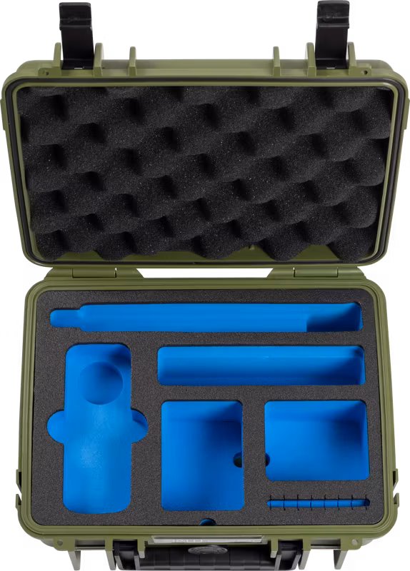 BW Outdoor Case Type 1000 for Insta360 X4 / Insta360 X5, bronze green