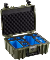 BW Outdoor Cases Type 5000 for DJI Mavic 4 Pro / Bronze Green