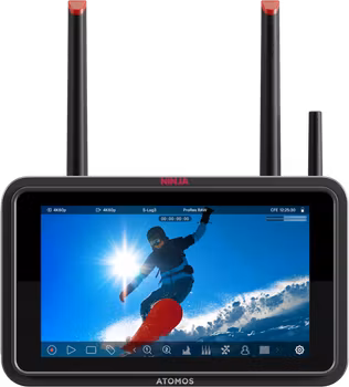 Atomos Ninja TX, 5-inch, 1500nit Wi-Fi enabled, SDI/HDMI HDR monitor-recorder