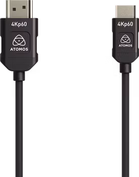 Atomos 4K60P HDMI Silicon Cable – Micro HDMI to Full-HDMI 45cm