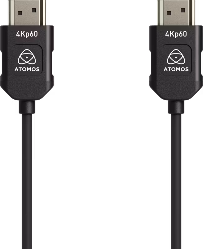 Atomos 4K60P HDMI Silicon Cable – Full HDMI to Full-HDMI 45cm