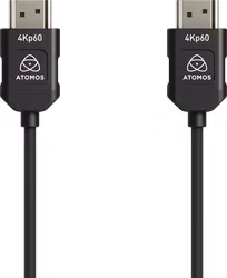 Atomos 4K60P HDMI Silicon Cable – Full HDMI to Full-HDMI 45cm